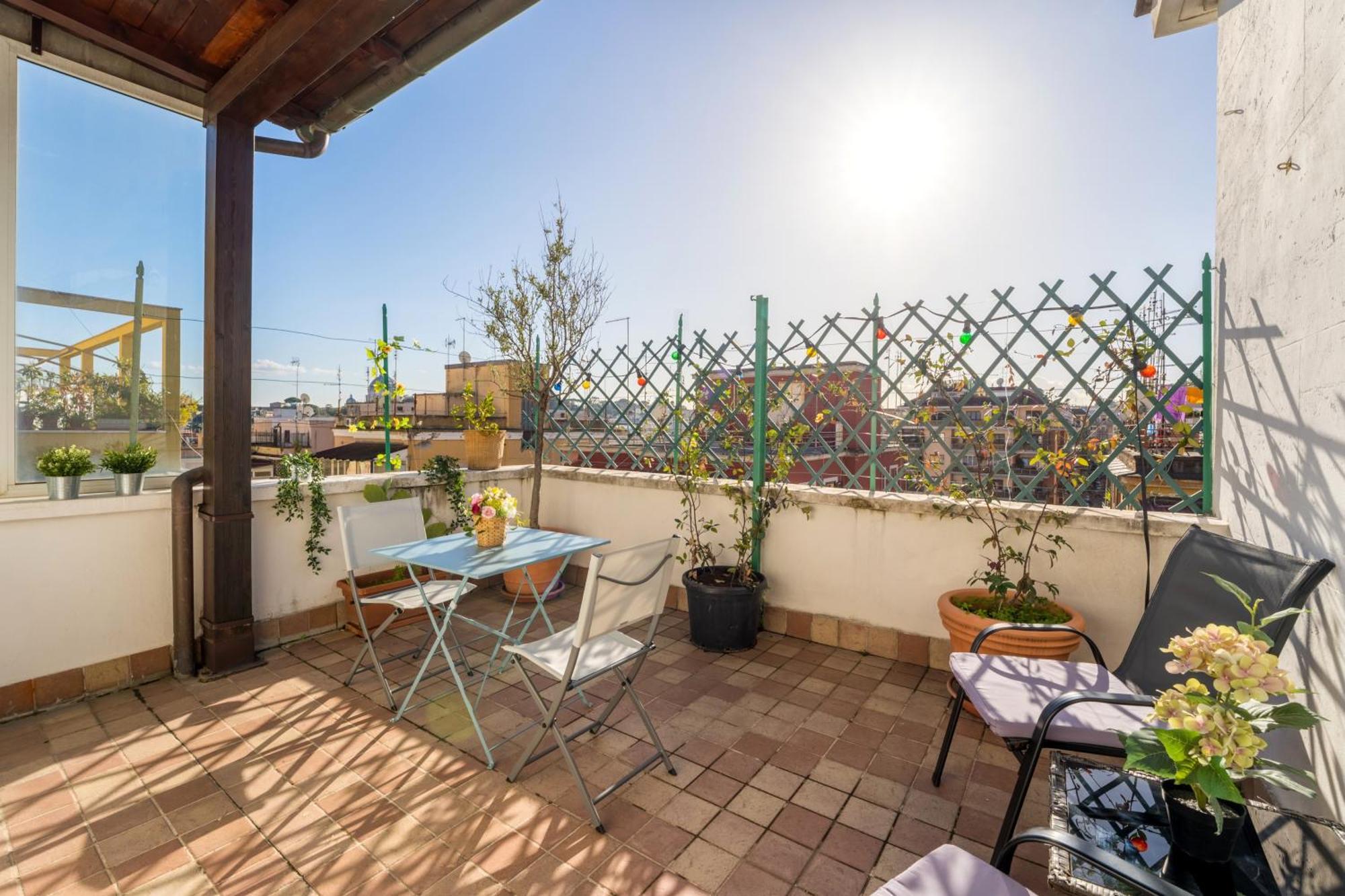 Welcome Dhome - Cozy Penthouse With St. Peter View Рим Екстер'єр фото